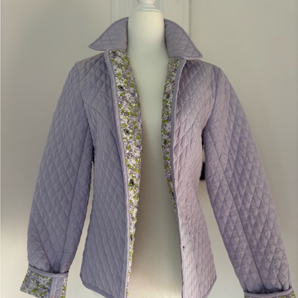 Lavender Quilted Women's Jacket - Picture 2 of 3